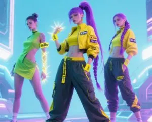K Pop Obraz Ilustracyjny