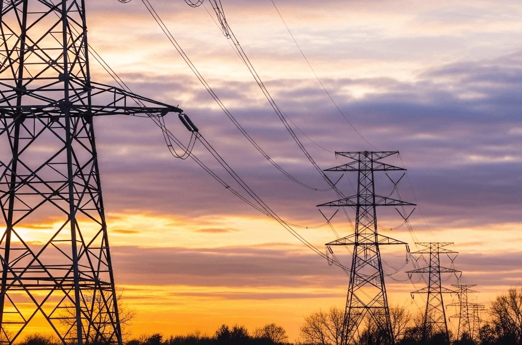 Prad Elektrownia Energetyka Linie Wysokiego Napiecia 1
