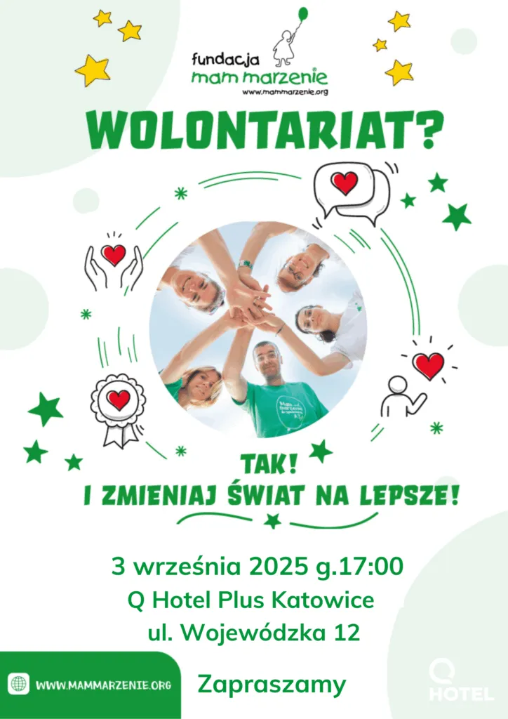 2025 Katowice FMM Plakat Wolontariat