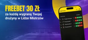 30 Zl Za Kazdy Triumf Twojej Druzyny W Lidze Mistrzow – Nowa Oferta U Bukmachera Fortuna