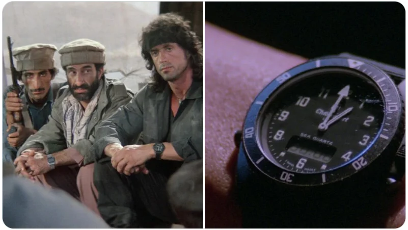 Chronosport UDT Sea Quartz Rambo III Sylvester Stallone