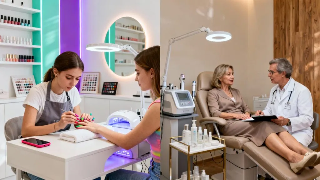 Dwie Strefy W Salonie Beauty Dla Klientek Pokolenia Z I 40 Plus