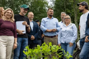 Sadzenie Drzew Z Okazji 160 Urodzin Katowic Fot. KAW
