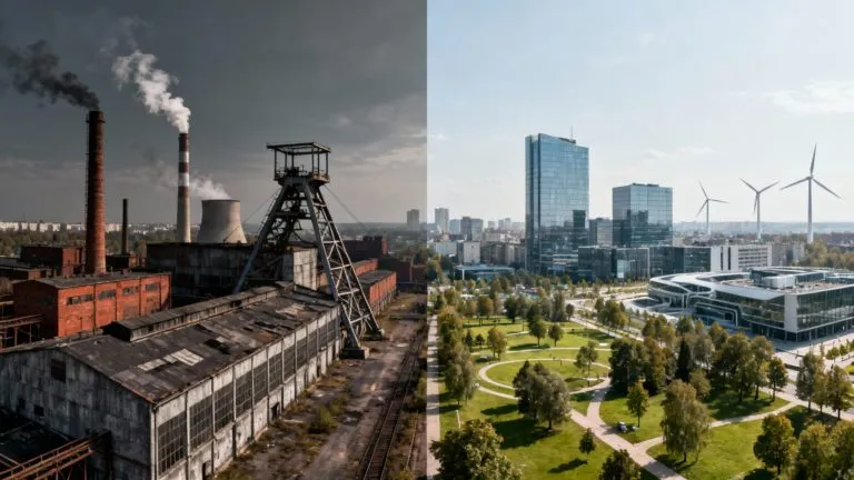 Transformacja Przemyslowa Slaska Od Wegla Do Nowoczesnych Technologii