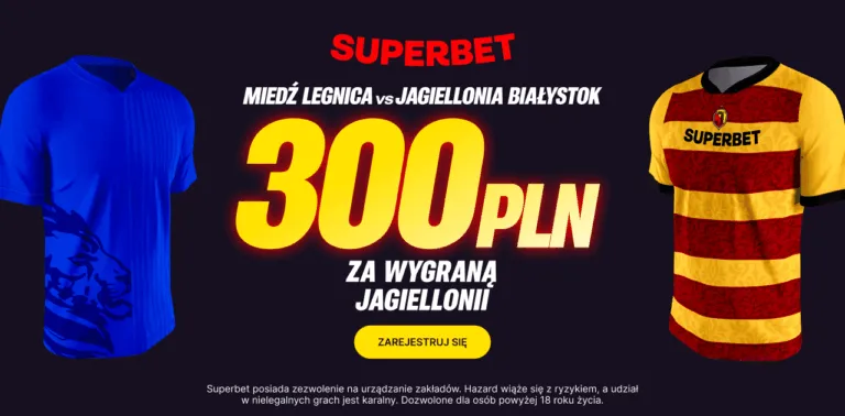 300 PLN Za Zwyciestwo Jagiellonii Bialystok W Meczu Pucharu Polski Z Miedzia Legnica