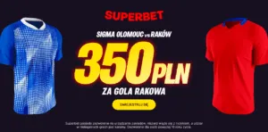 350 PLN W Superbet Za Gola Rakowa Czestochowa W Meczu Z Sigma Olomuniec 1