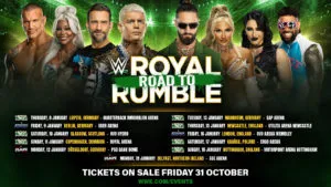 Bilety Na Trase Werslingu Road To Royal Rumble Tour Of Europe W Sprzedazy Od Piatku 31 Pazdziernika 2025