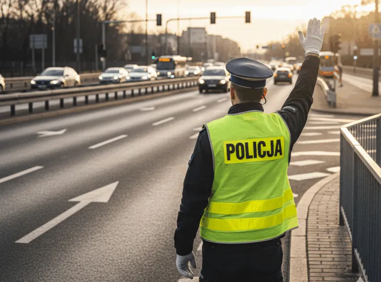 Policja Kieruje Ruchem Drogowym Organizacja