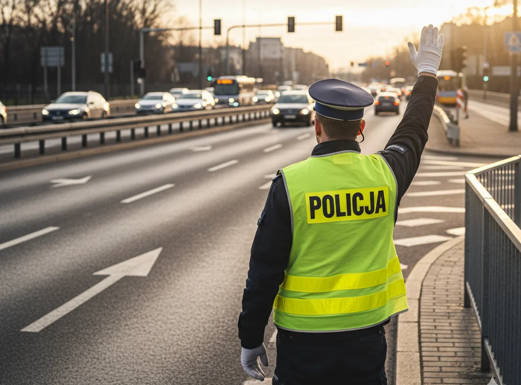 Policja Kieruje Ruchem Drogowym Organizacja