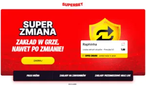 Superzmiana W Superbet