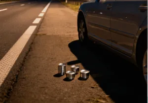 Puszka Ulica Auto Zdjecie Ilustracyjne