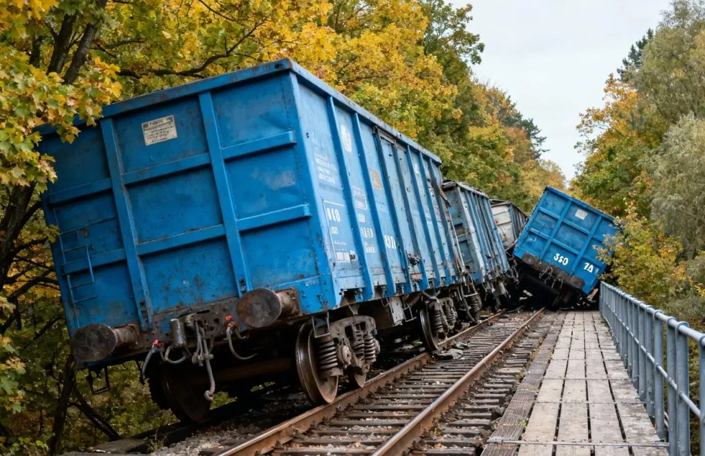 Wykolejony Wagon