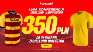 350 PLN W Superbet Za Zwyciestwo