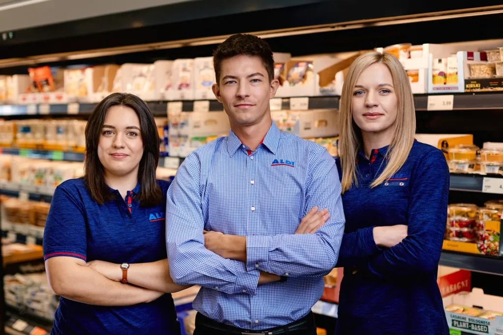 ALDI Pracownicy Material Prasowy