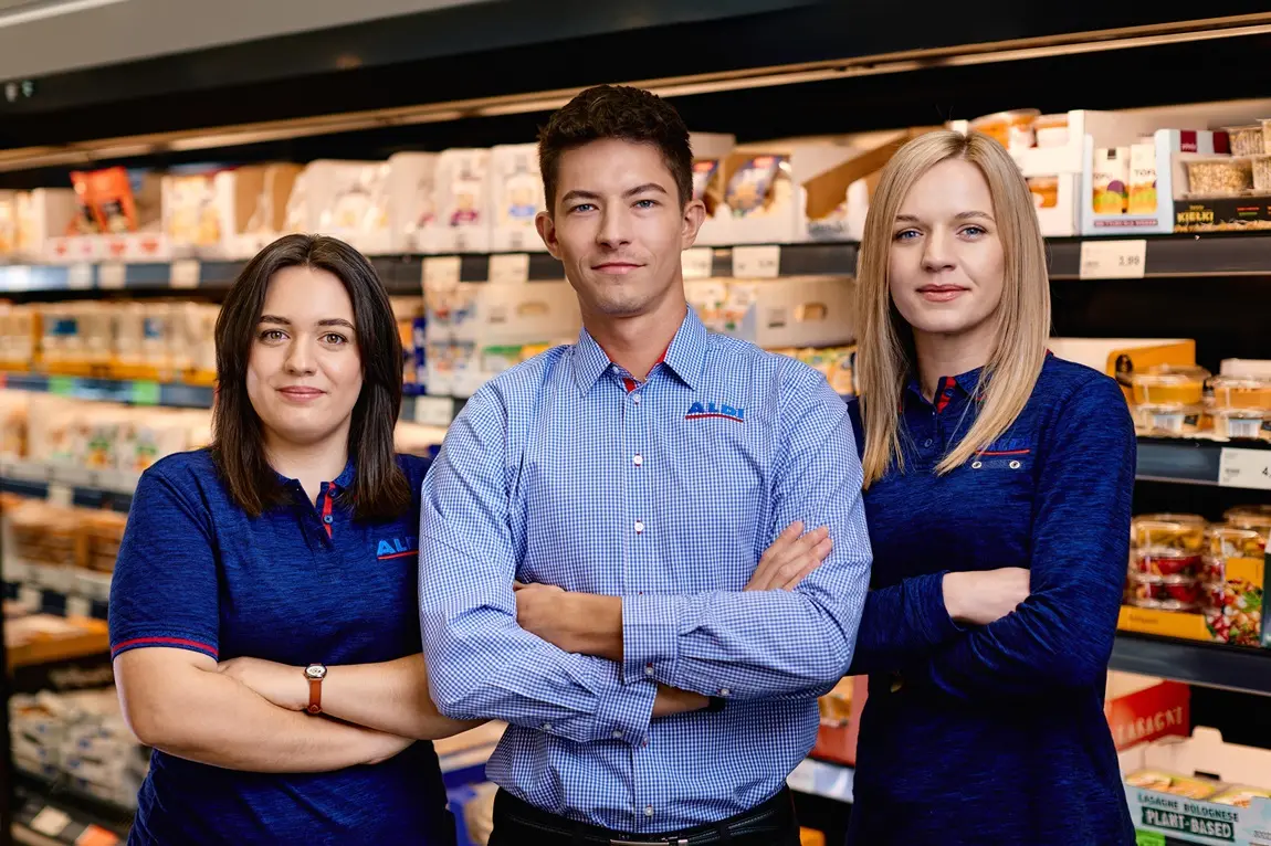 ALDI Pracownicy Material Prasowy