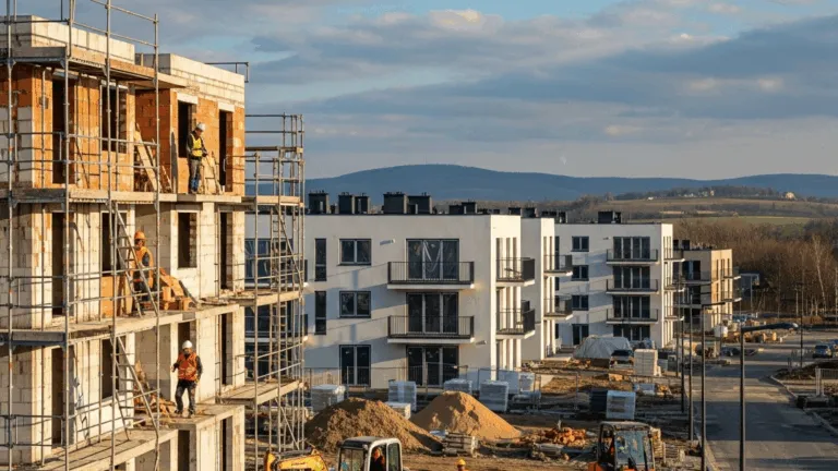 Budowa Osiedla Niskie Bloki