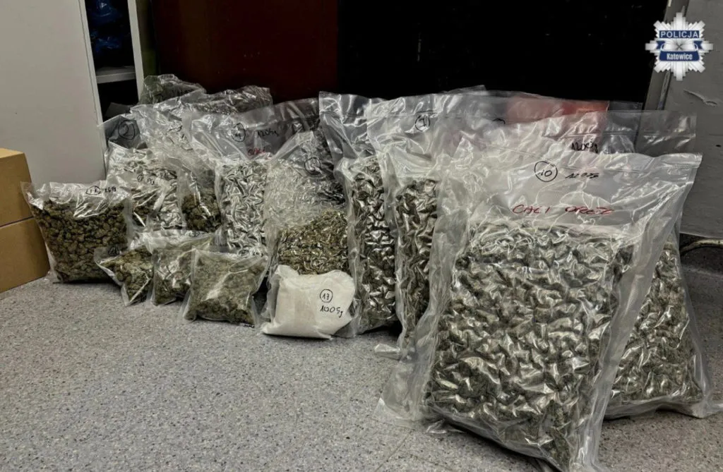Katowiccy Policjanci Przechwycili Blisko 15 Kg Narkotykow Od Pseudokibicow
