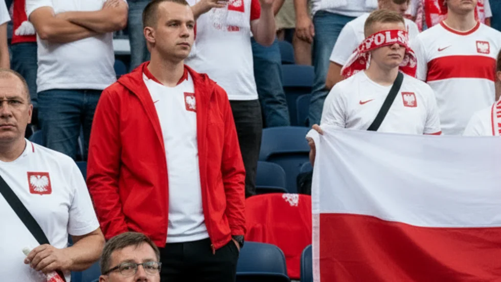 Polska Kibic Zawiazane Oczy Nie 