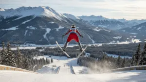 Skoczek Skoki Narciarskie Skoczna