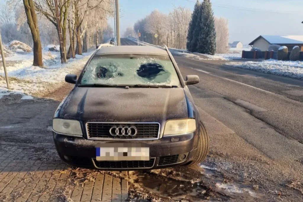 Szyba Zamroznoa Policja Pszczyna