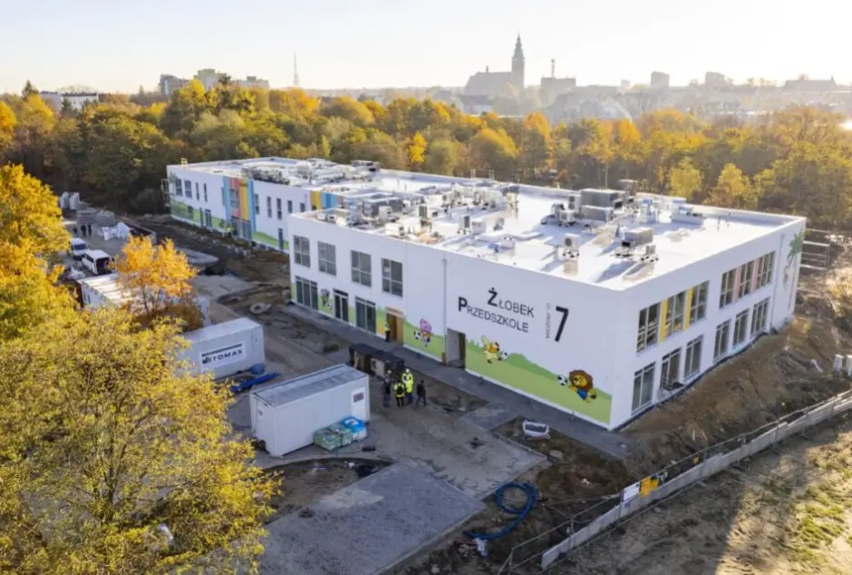 W Gliwicach Powstaje Ekologiczny Zlobek I Przedszkole Dla Okolo 400 Dzieci Fot. G. Ozga UM W Gliwicach