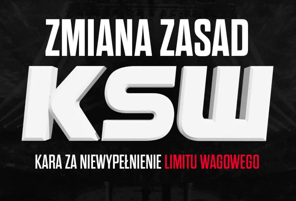 Zmiana W Zasadach KSW Kary Za Niewypelnienie Limitu Wagowegp