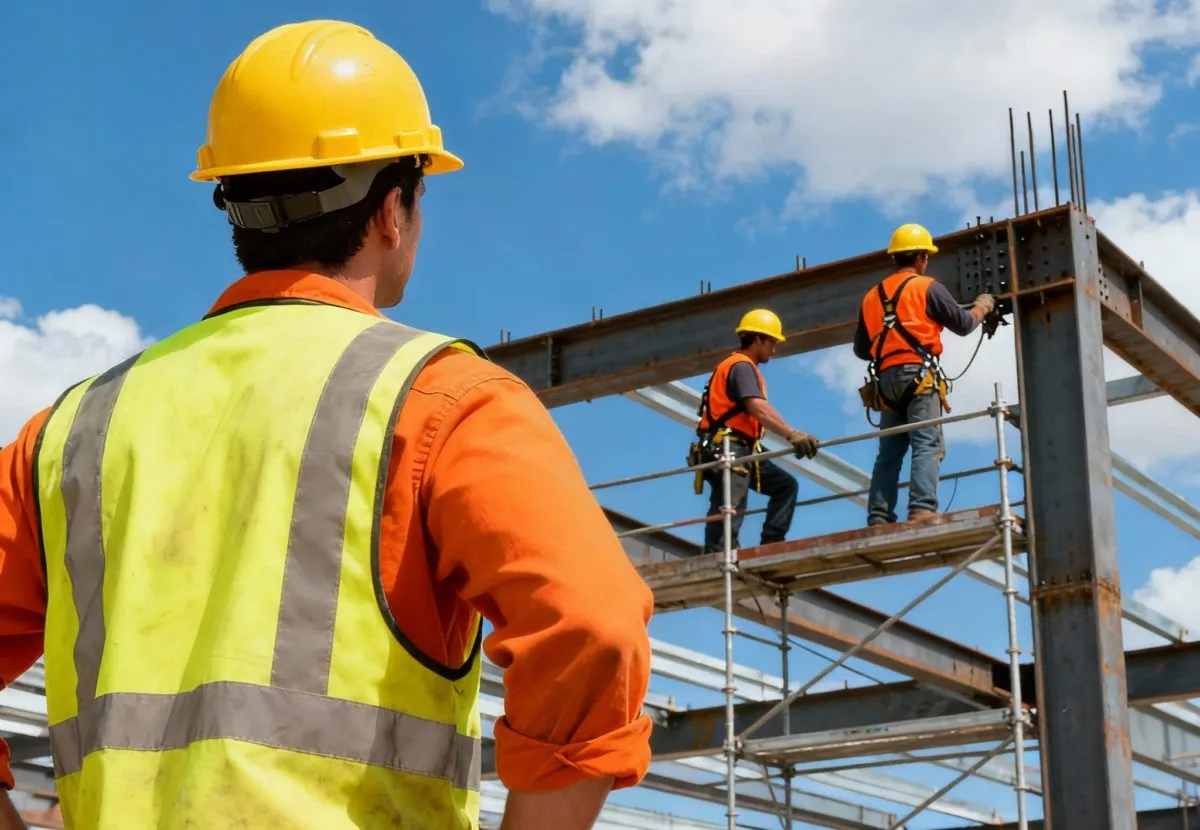 Budowa Robotnicy Budowlancy Scaled