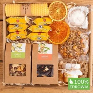 Glowne Zdrowy Prezent Z Naparami Miodem