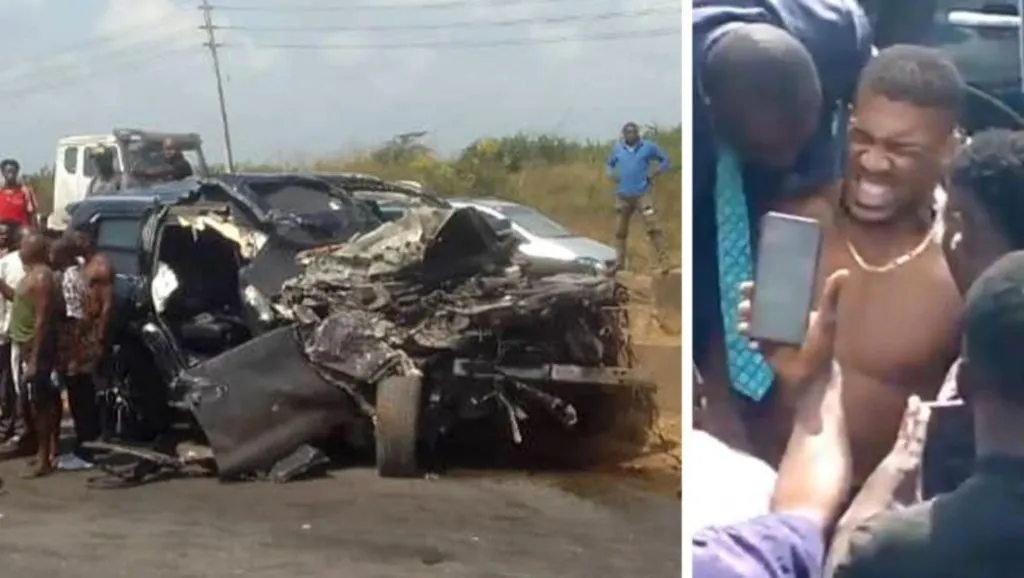 Anthony Joshua Wypadek