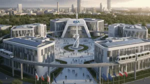 Centrum Europejskiej Agencji Kosmicznej W GZM Wspolna Propozycja Slaskich Samorzadow