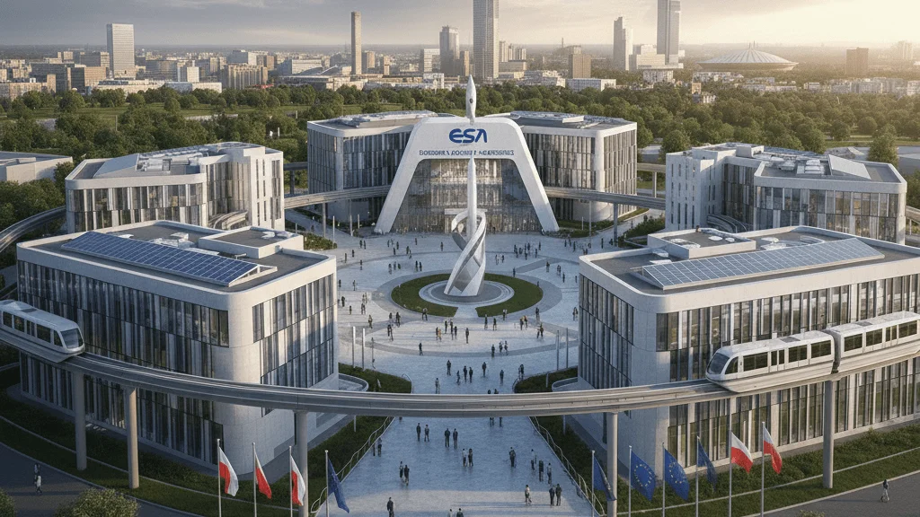 Centrum Europejskiej Agencji Kosmicznej W GZM Wspolna Propozycja Slaskich Samorzadow