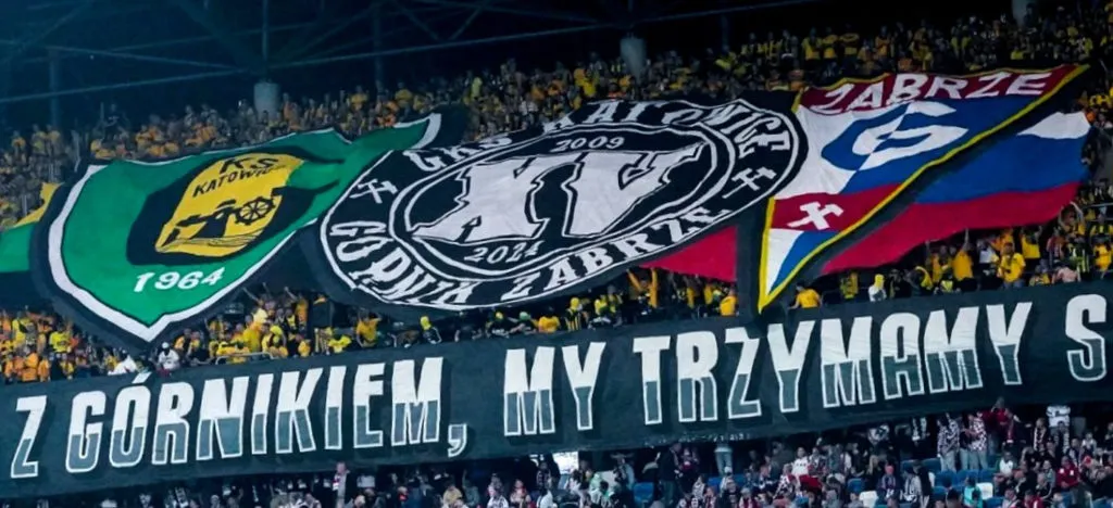 Gieksa I Gornik Kibice