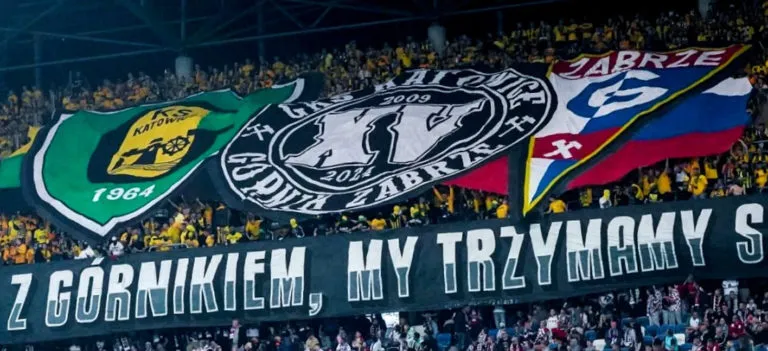 Gieksa I Gornik Kibice