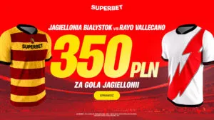 Liga Konferencji Bonus 350 PLN W Superbet Za Gola Jagiellonii W Meczu Z Rayo Vallecano