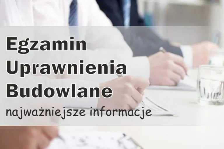 uprawnienia budowlane