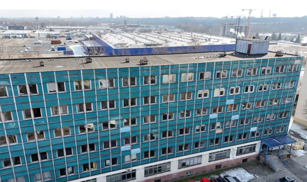 Budynek Przy Ul. Kossutha 11 W Katowicach