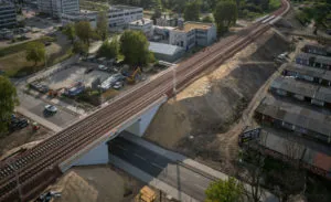 Gotowy Wiadukt Kolejowy Na Ul. Zaleskiej W Katowicach Fot. Lukasz Hachula PLK SA