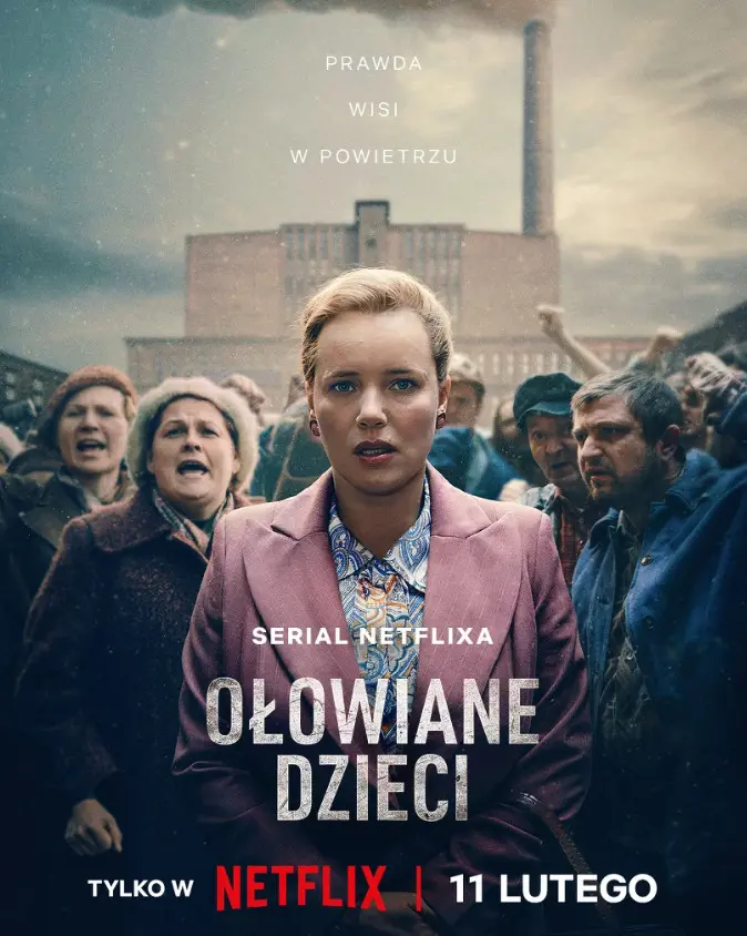 Plakat Serialu Olowiane Dzieci Netflix Robert Palka Materialy Prasowe