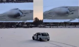 Zatopili Samochod W Stawie I Wrzucili Film Do Sieci Policja Ich Namierzyla