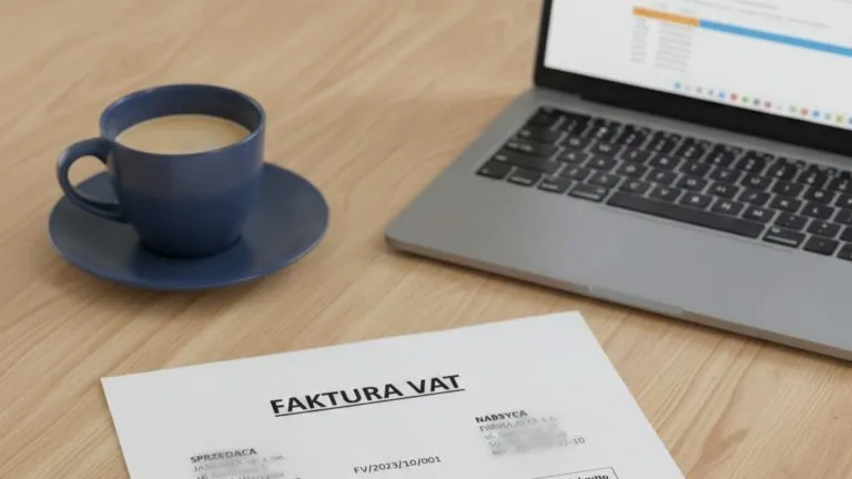 Faktura VAT Laptop Kawa