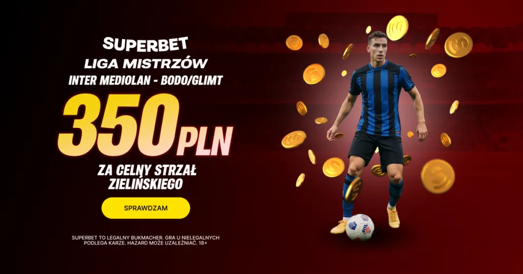 350 Pln Bonusu Za Celny Strzal Piotra Zielinskiego