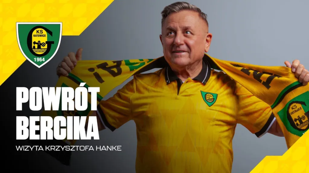 Krzysztof Hanke Z Wizyta W GKS Ie Katowice