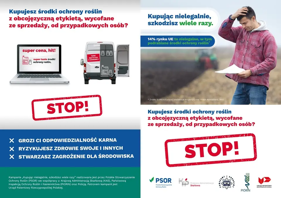 Kupujac Nielegalnie Szkodzisz Wiele Razy Ulotka 1