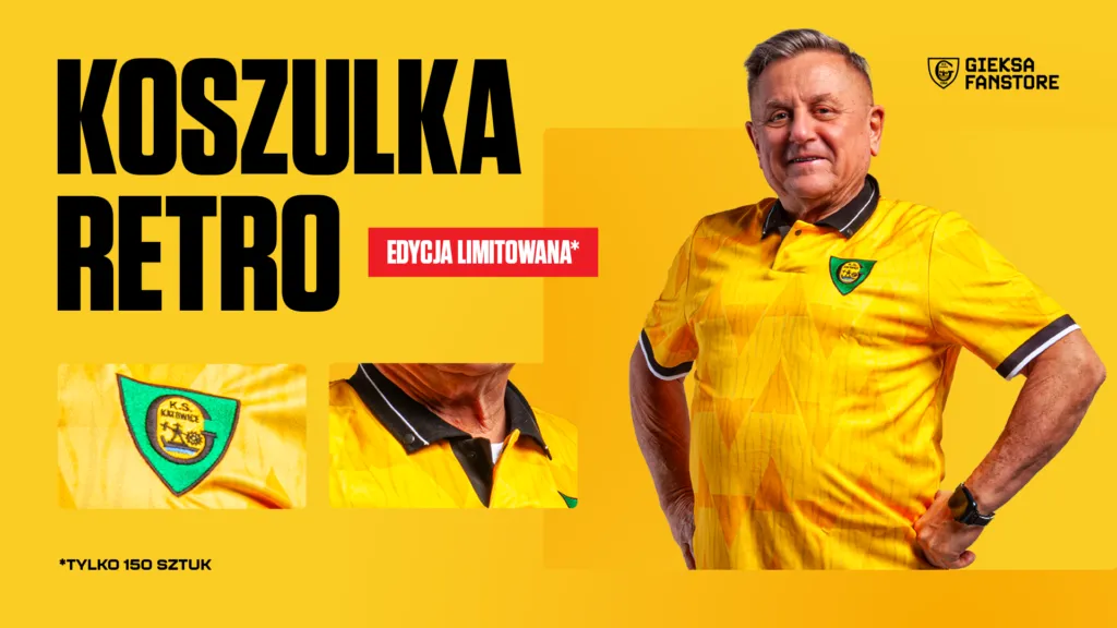 Limitowane Koszulki Retro GKS Katowice Bercik