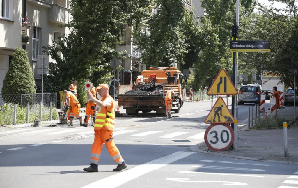 Remont Ul. Mikolaja Kopernika W Katowicach