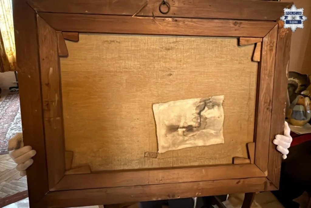 Obraz Wygrzywalskiego Zrabowany W Czasie Wojny Odnaleziony W Katowicach Przez Policje 1
