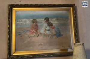 Obraz Wygrzywalskiego Zrabowany W Czasie Wojny Odnaleziony W Katowicach Przez Policje Fot Slaska Policja