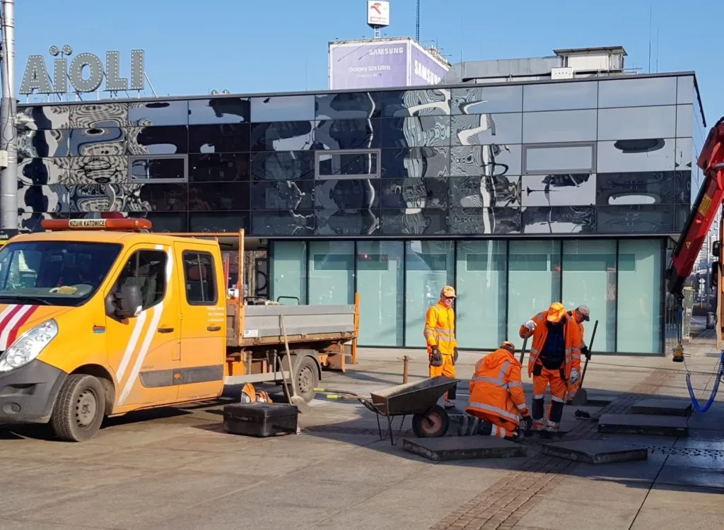 Prace MZUiM Na Katowickim Rynku 2