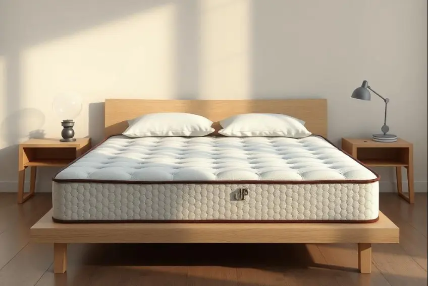 Lozko W Sypialni Materac