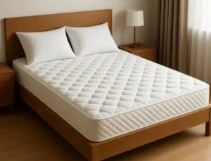 Materaz Lozko Wypialnia Dwie Poduszki